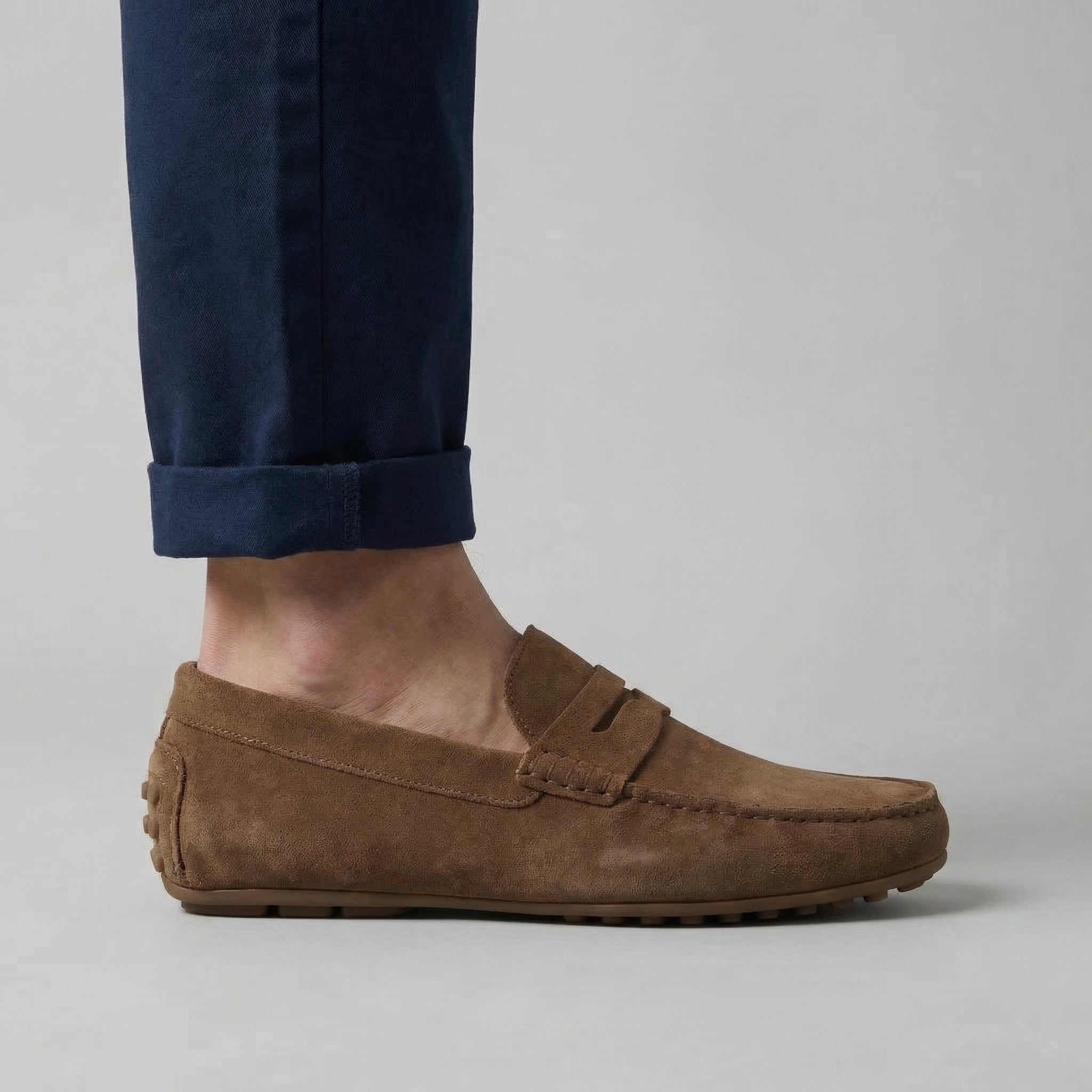 LIAM™ | Men's Classic Suede Penny Loafers