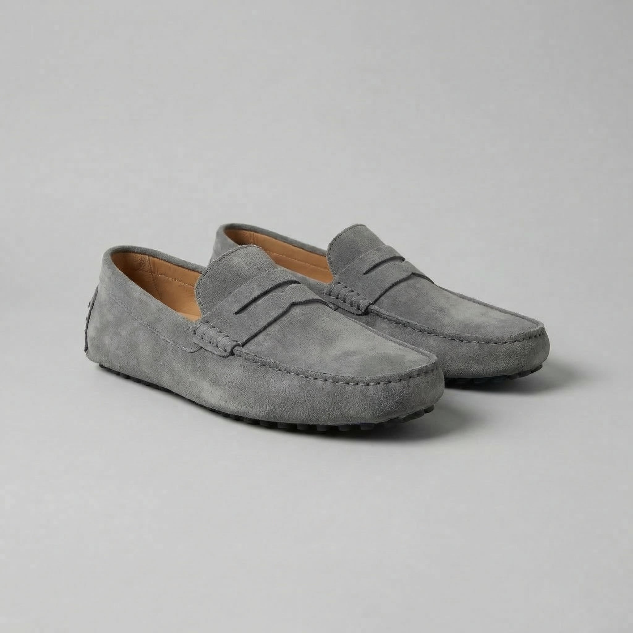 LIAM™ | Men's Classic Suede Penny Loafers