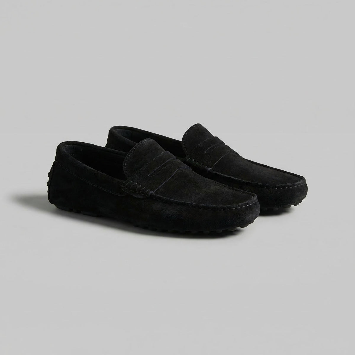 LIAM™ | Men's Classic Suede Penny Loafers