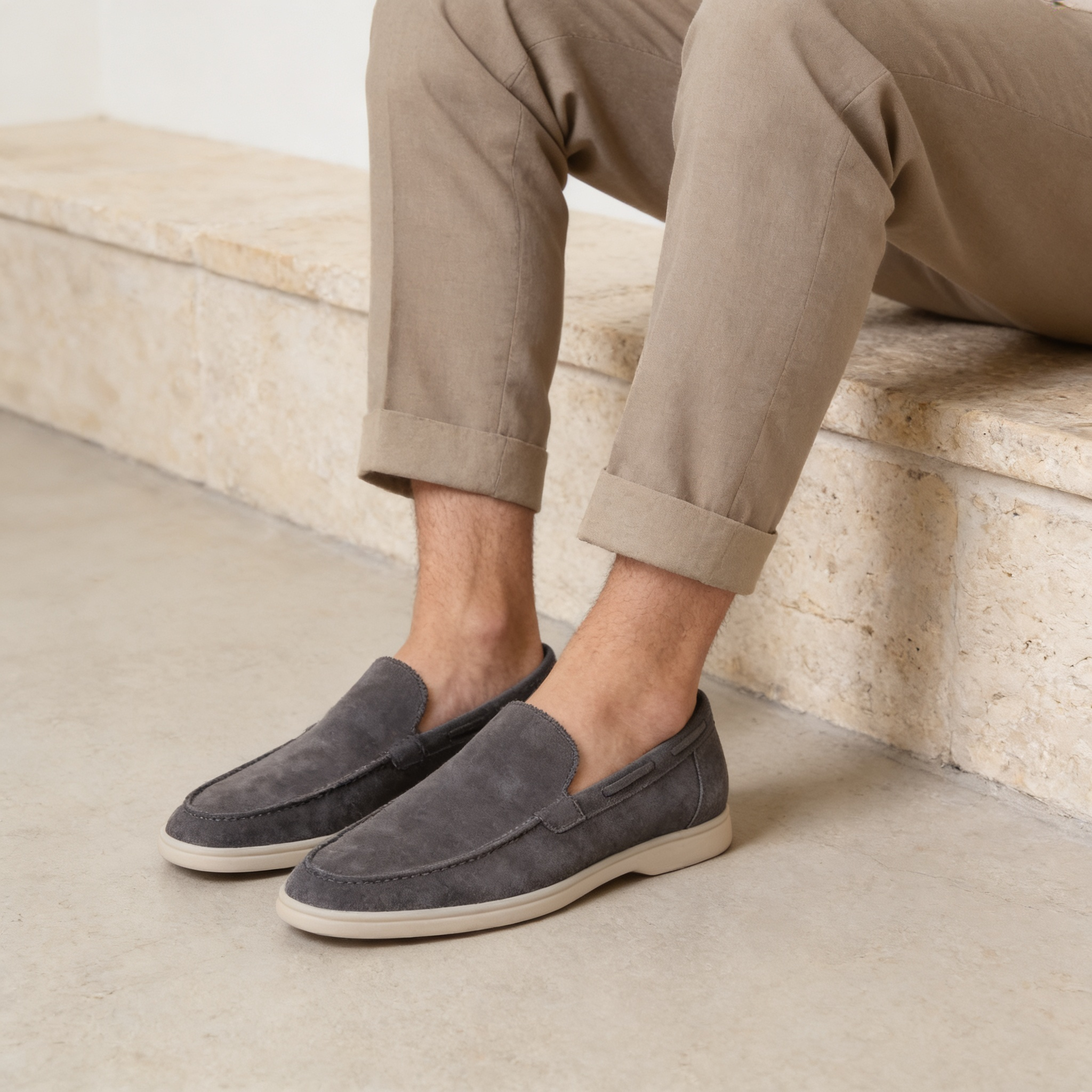 LIAM™ | Men's Suede Loafers