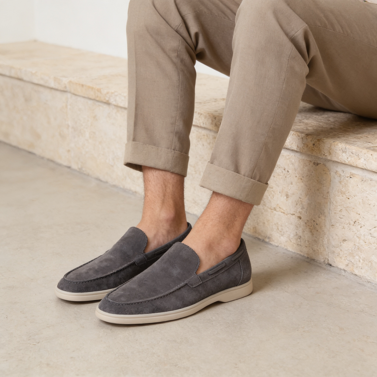 LIAM™ | Men's Suede Loafers