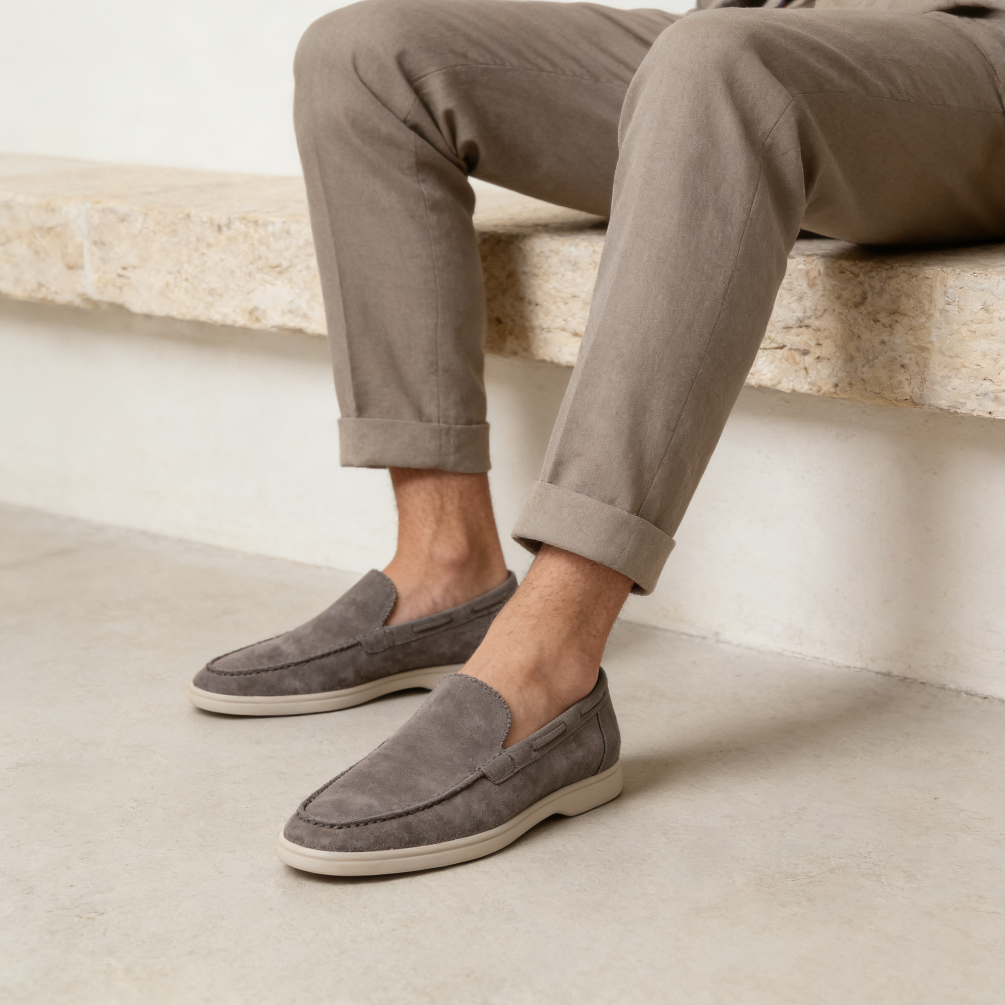 LIAM™ | Men's Suede Loafers