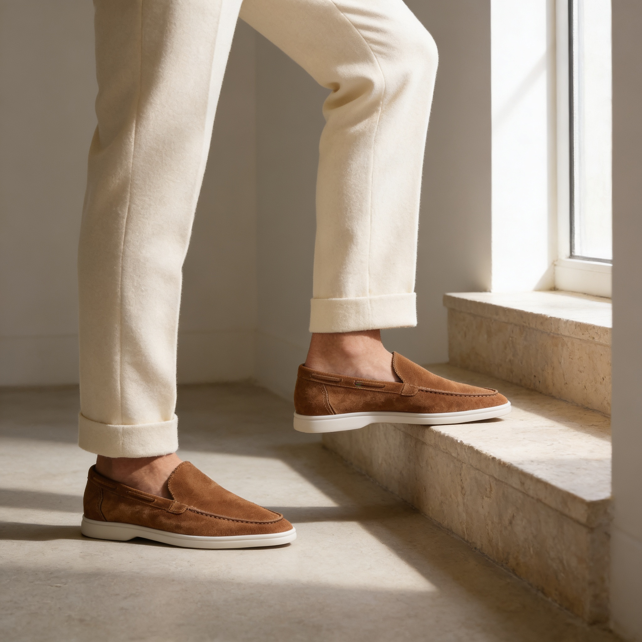 LIAM™ | Men's Suede Loafers