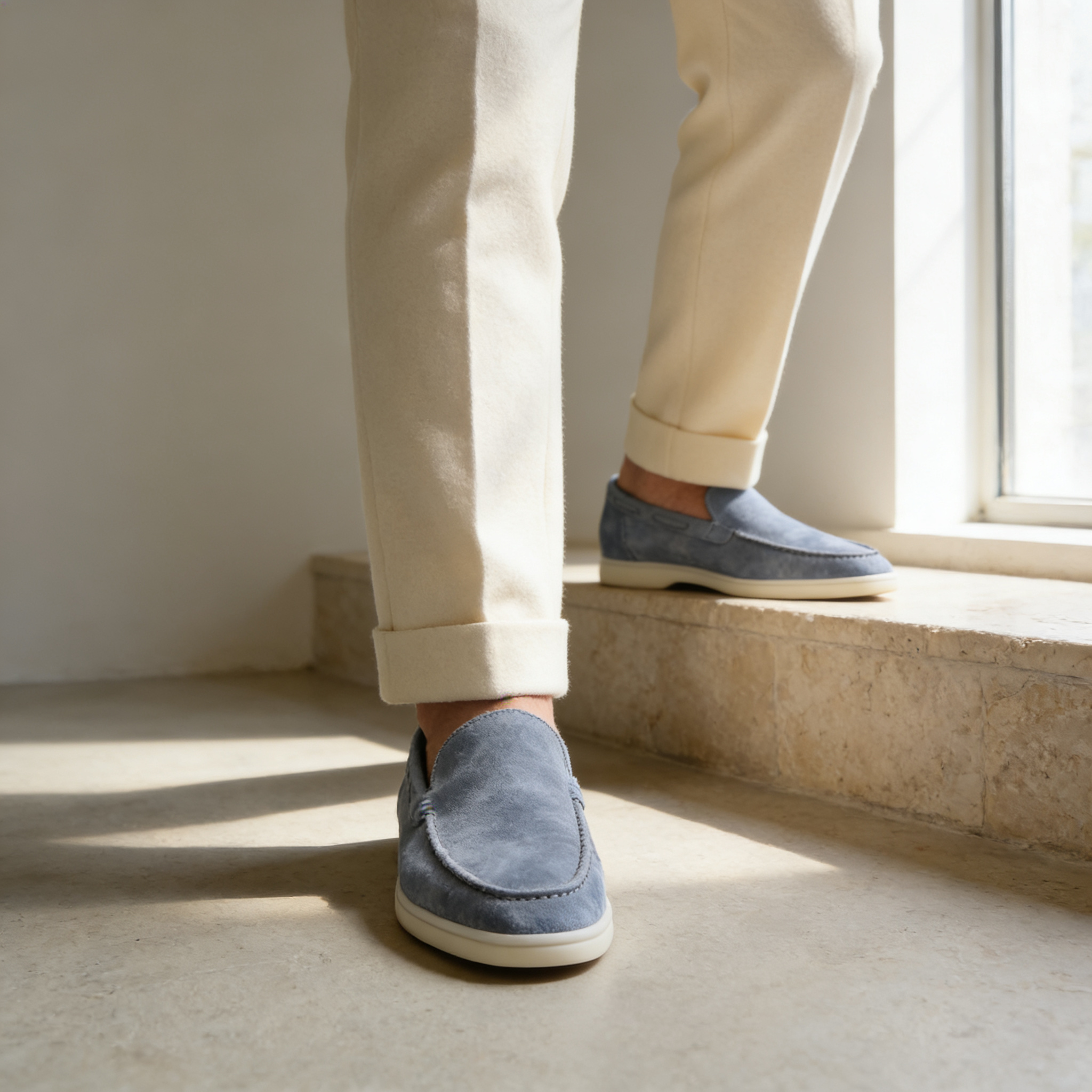 LIAM™ | Men's Suede Loafers