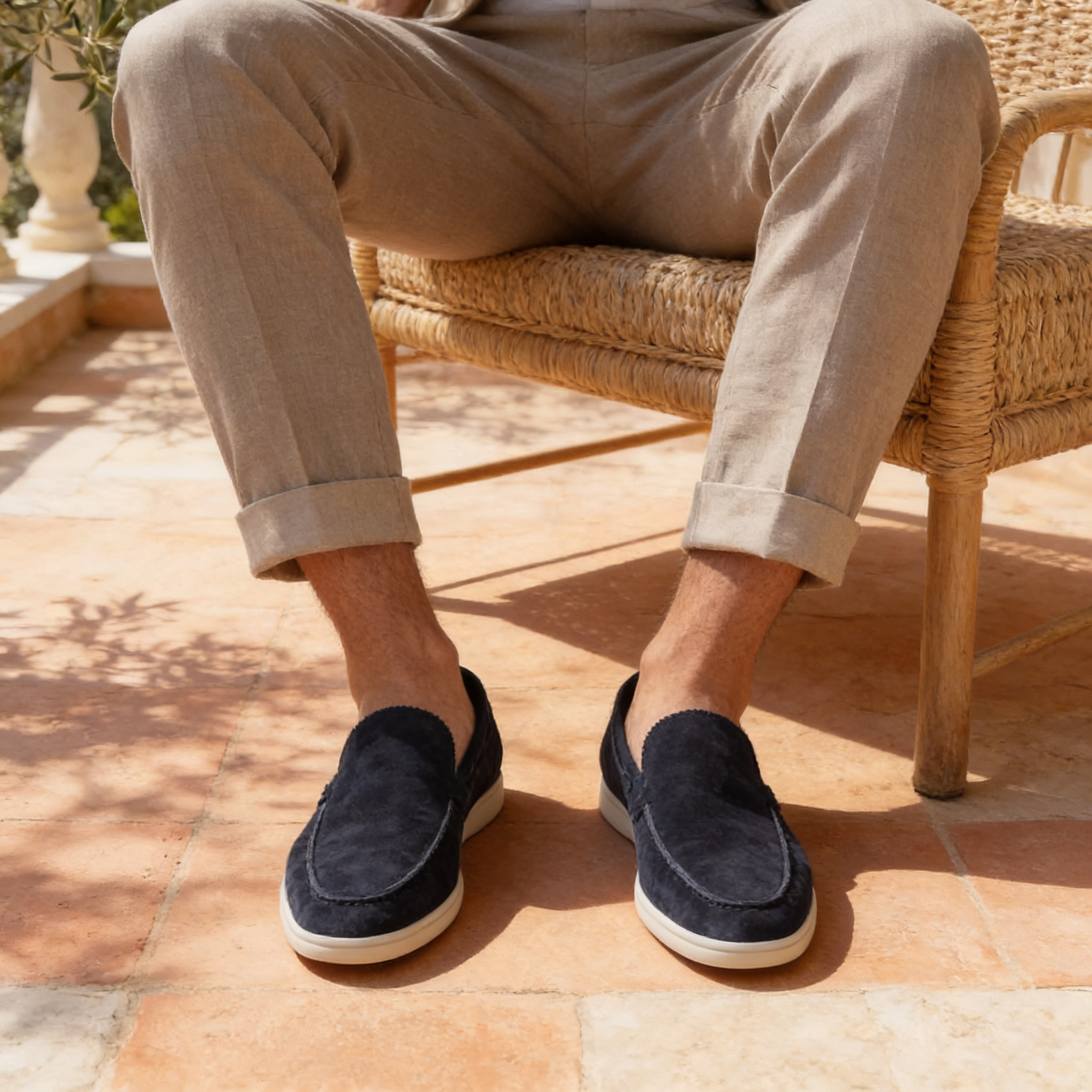 LIAM™ | Men's Suede Loafers