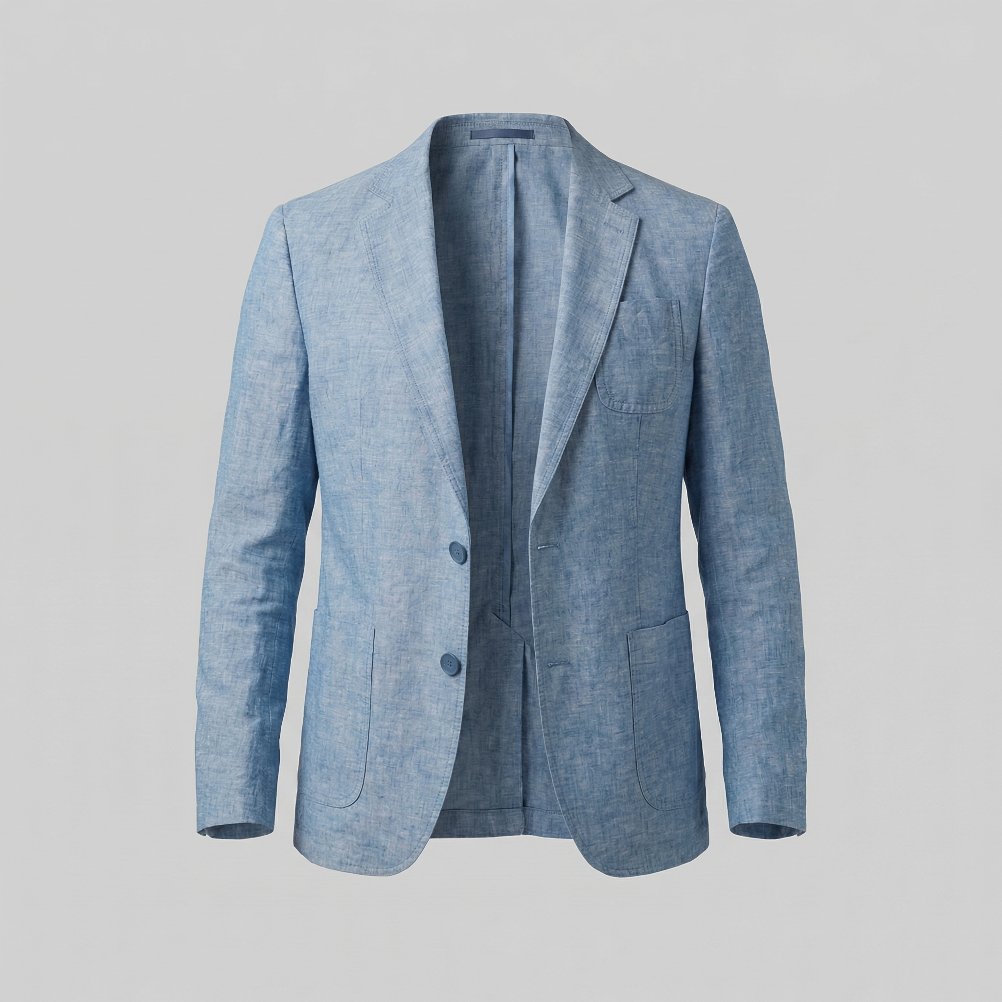 LIAM™ | Men's Two-Button Linen Blazer