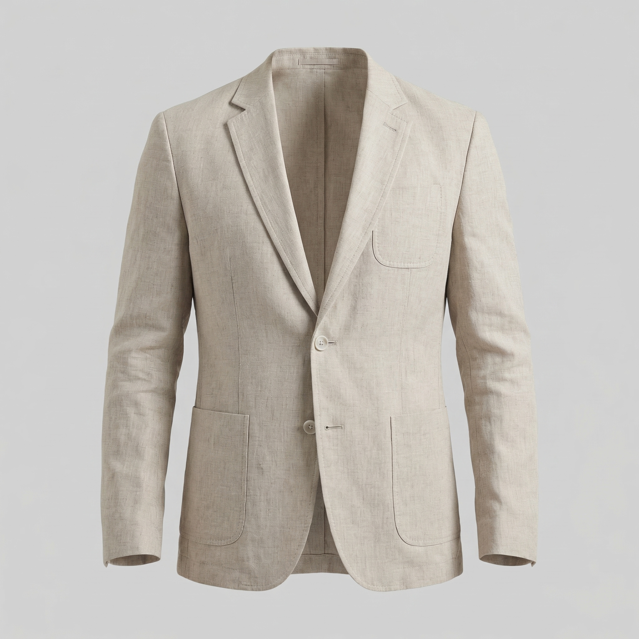 LIAM™ | Men's Two-Button Linen Blazer
