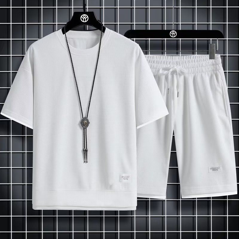 LIAM™ | Men's Tee Shorts Set