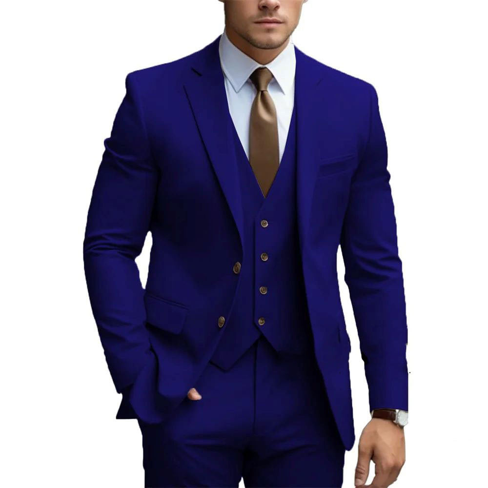 LIAM™ | Men's Waistcoat & Blazer Suit