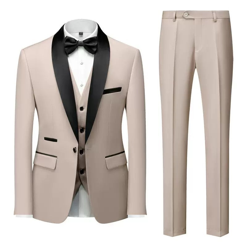 LIAM™ | Men's Satin-Trim Evening Tuxedo