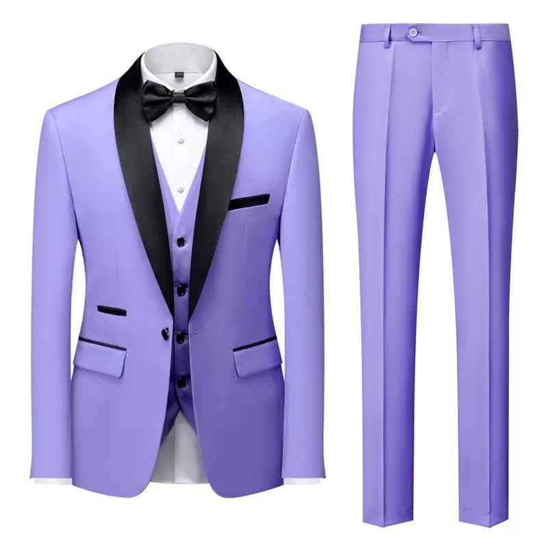 LIAM™ | Men's Satin-Trim Evening Tuxedo