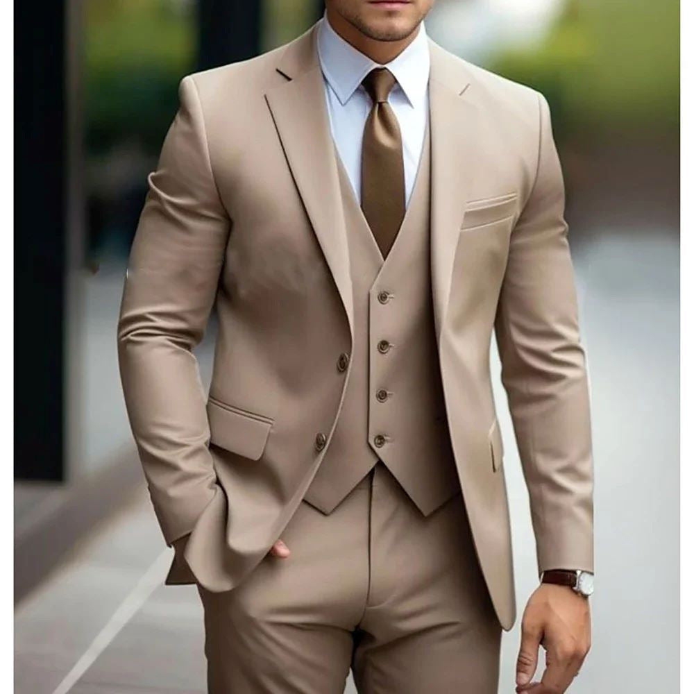 LIAM™ | Men's Waistcoat & Blazer Suit