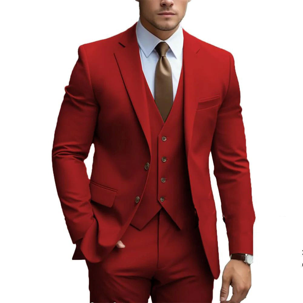 LIAM™ | Men's Waistcoat & Blazer Suit