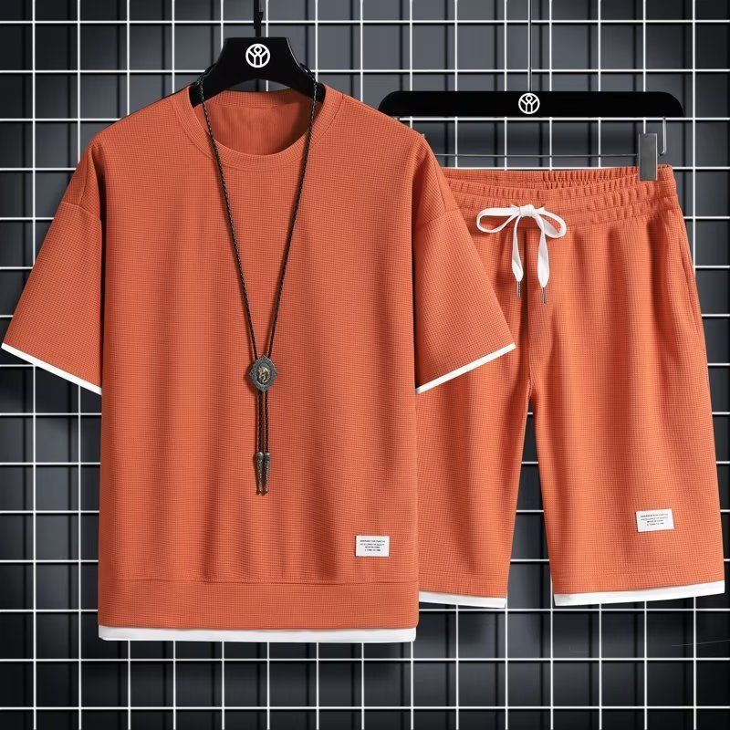 LIAM™ | Men's Tee Shorts Set