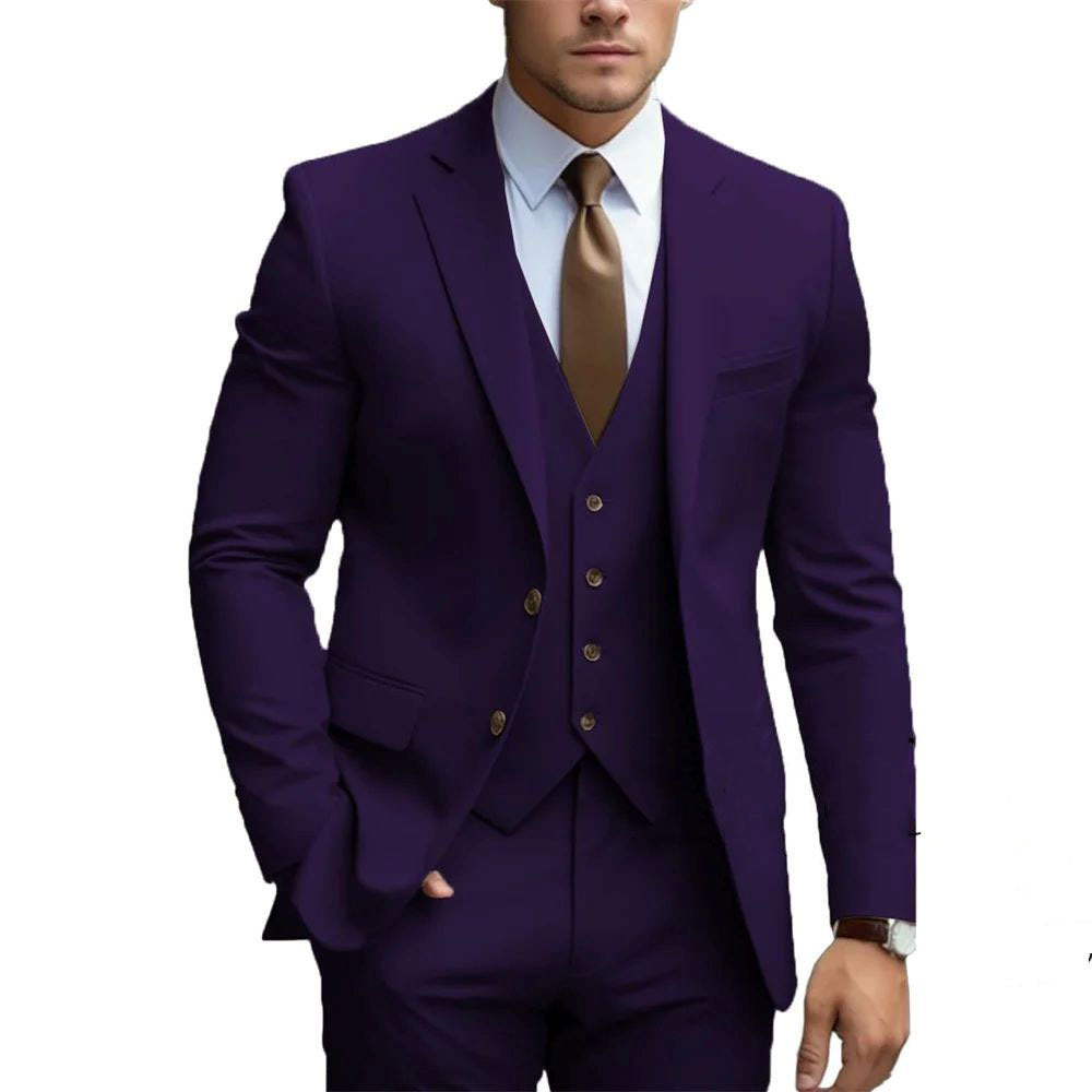LIAM™ | Men's Waistcoat & Blazer Suit