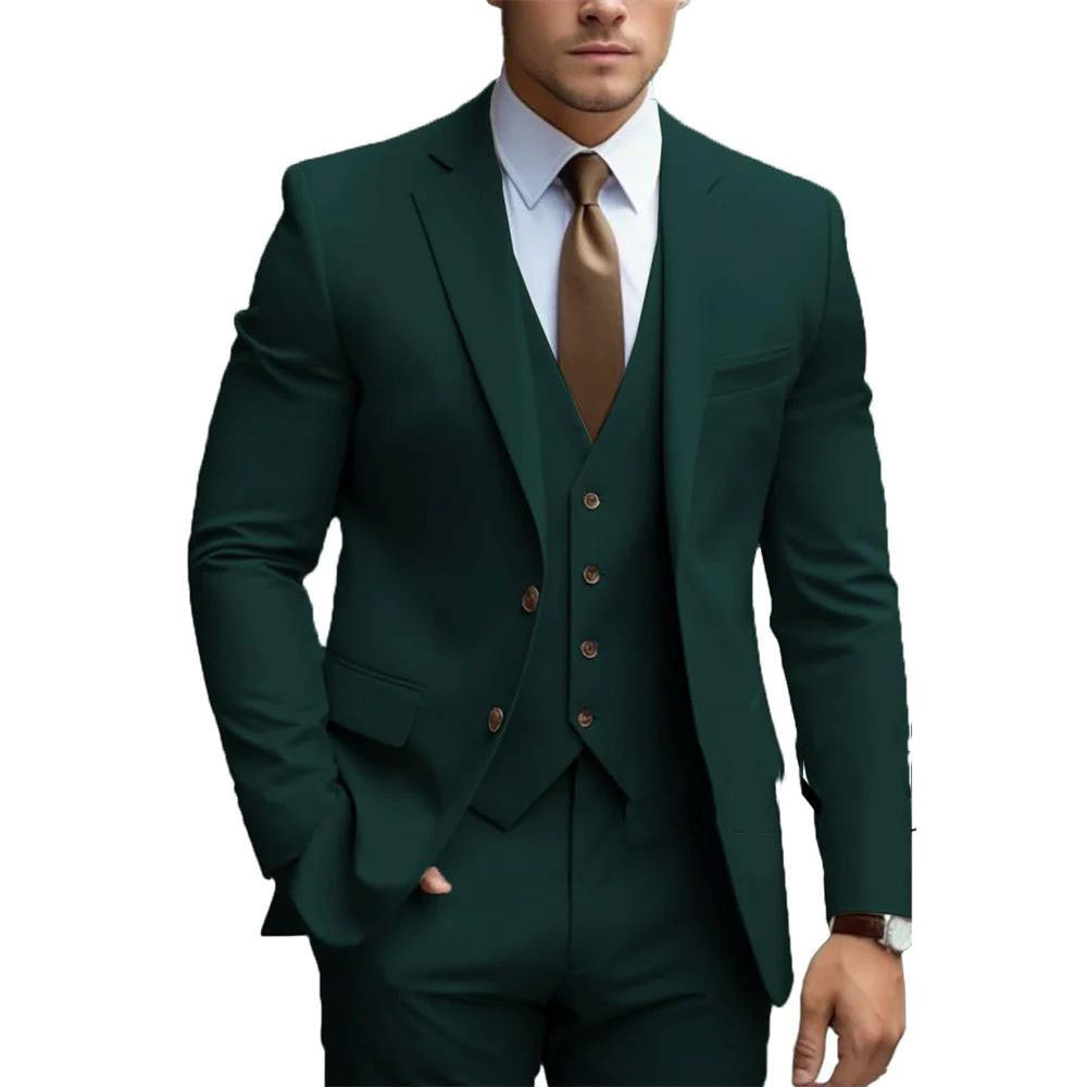 LIAM™ | Men's Waistcoat & Blazer Suit