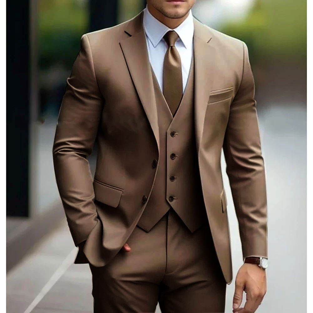 LIAM™ | Men's Waistcoat & Blazer Suit