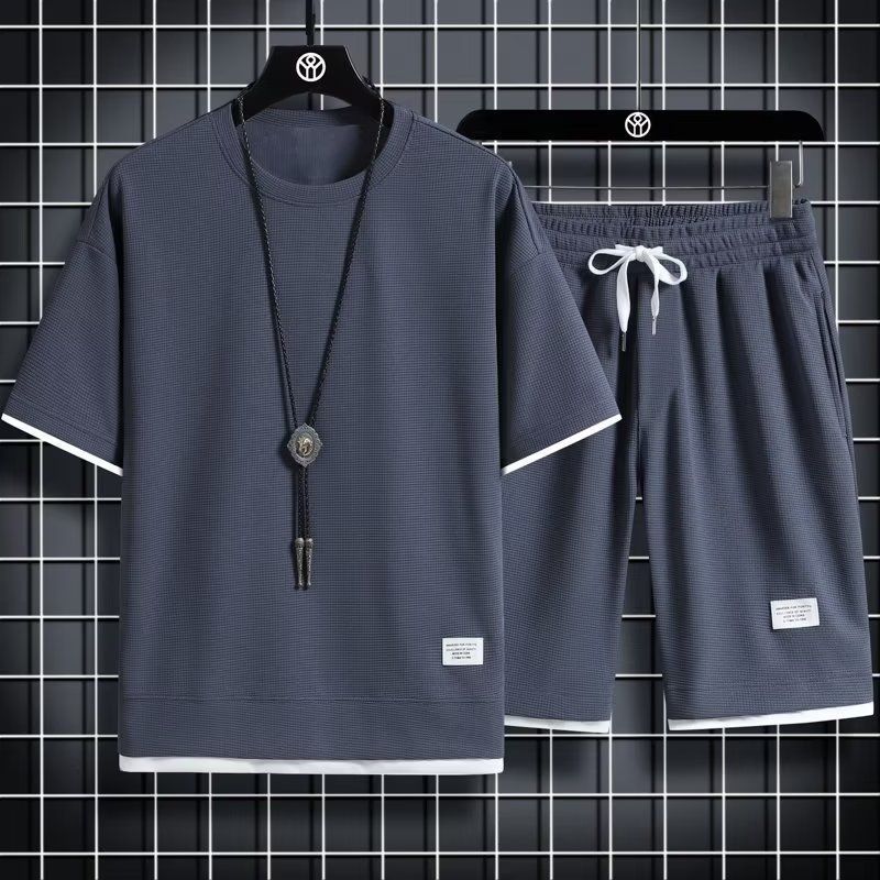 LIAM™ | Men's Tee Shorts Set