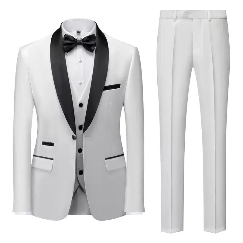 LIAM™ | Men's Satin-Trim Evening Tuxedo