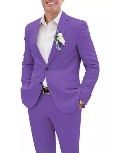 LIAM™ | Men's Straight-Fit Suit Set