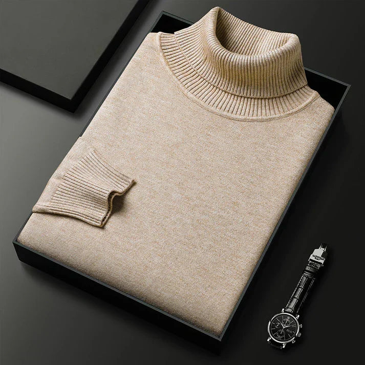 LIAM™ | LONG SLEEVE TURTLENECK SWEATER FOR MEN