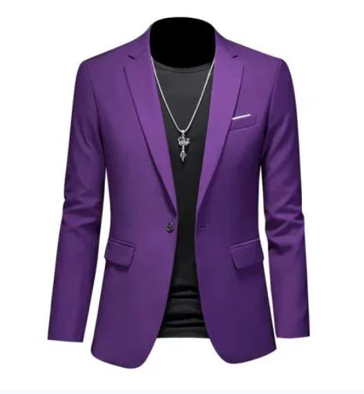 LIAM™ | Men's Skinny-Fit Woven Blazer