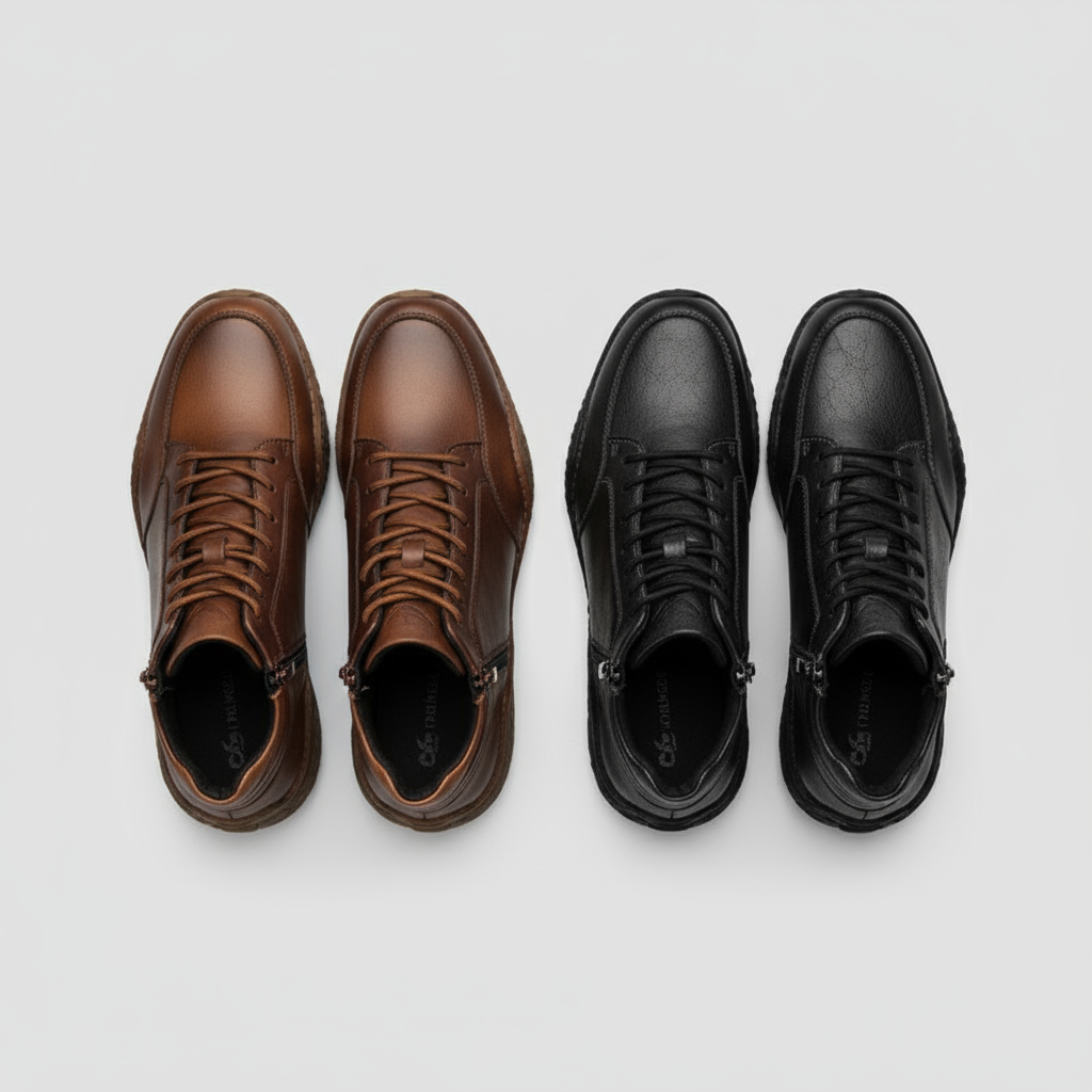 LIAM™ | RUGGED LEATHER BOOTS FOR MEN