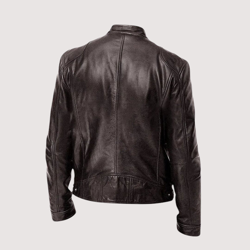 LIAM™ | ELEGANT LEATHER JACKET