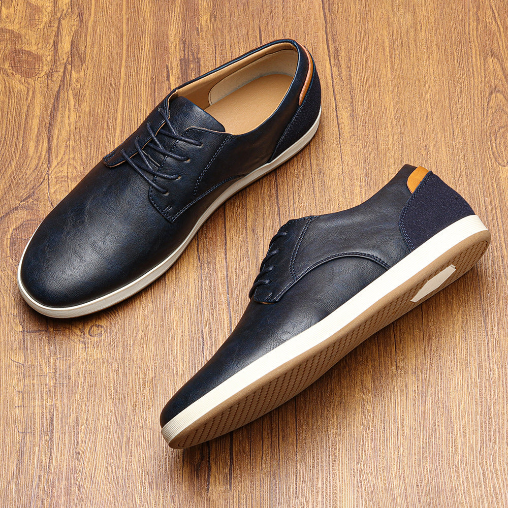 LIAM™ | LEATHER SNEAKERS