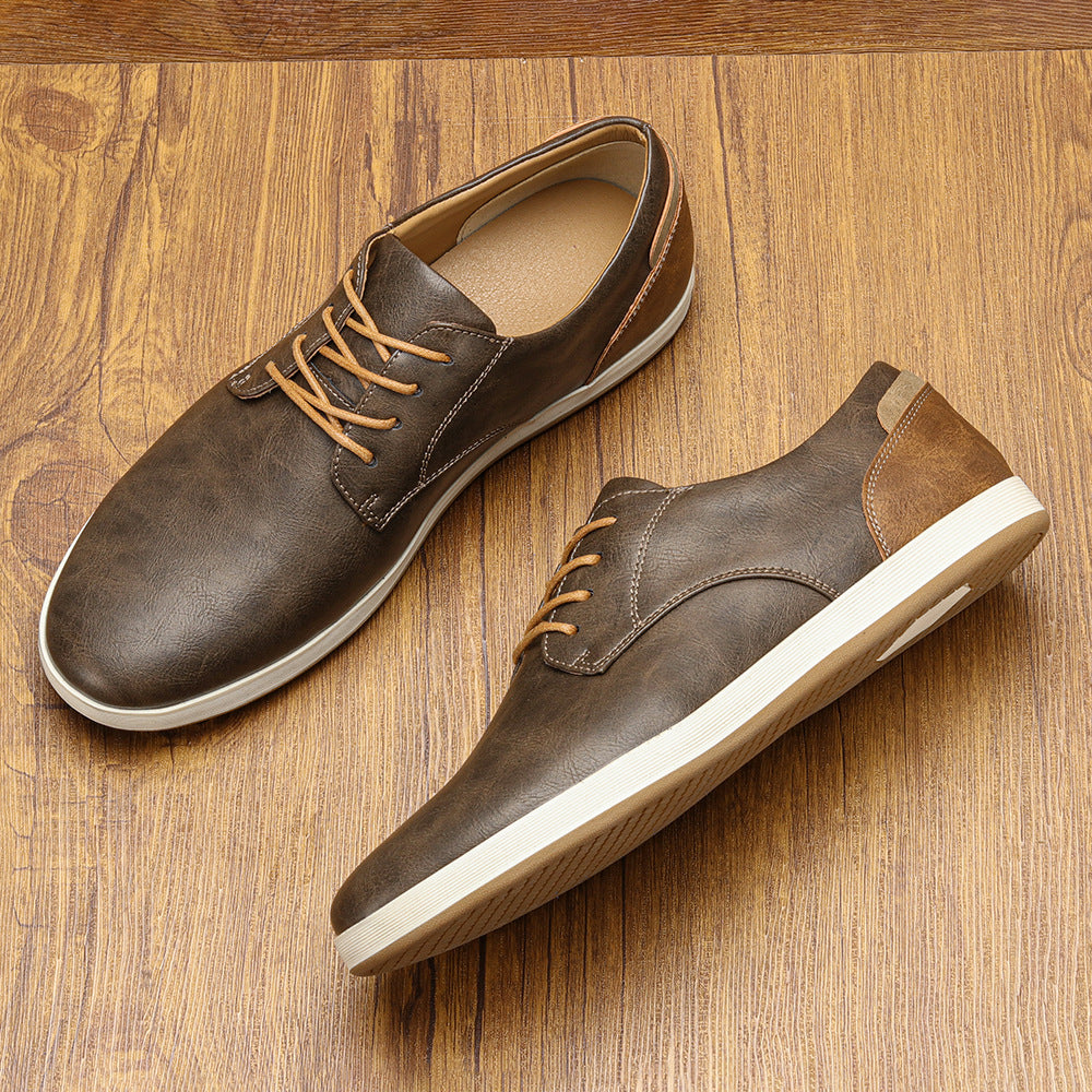 LIAM™ | LEATHER SNEAKERS
