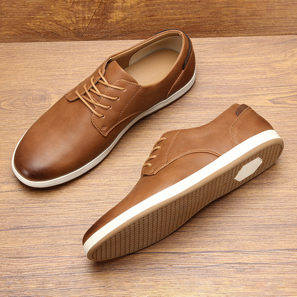 LIAM™ | LEATHER SNEAKERS