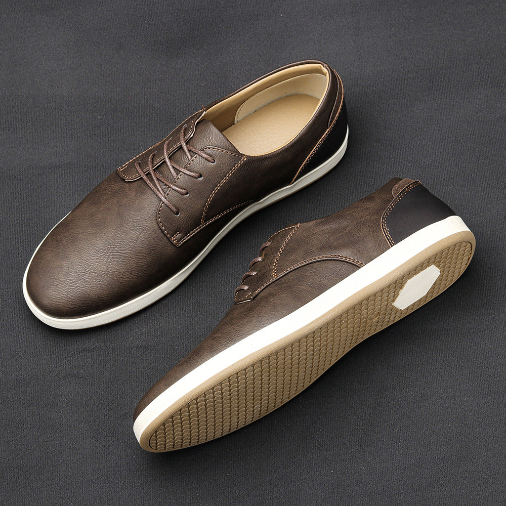 LIAM™ | LEATHER SNEAKERS