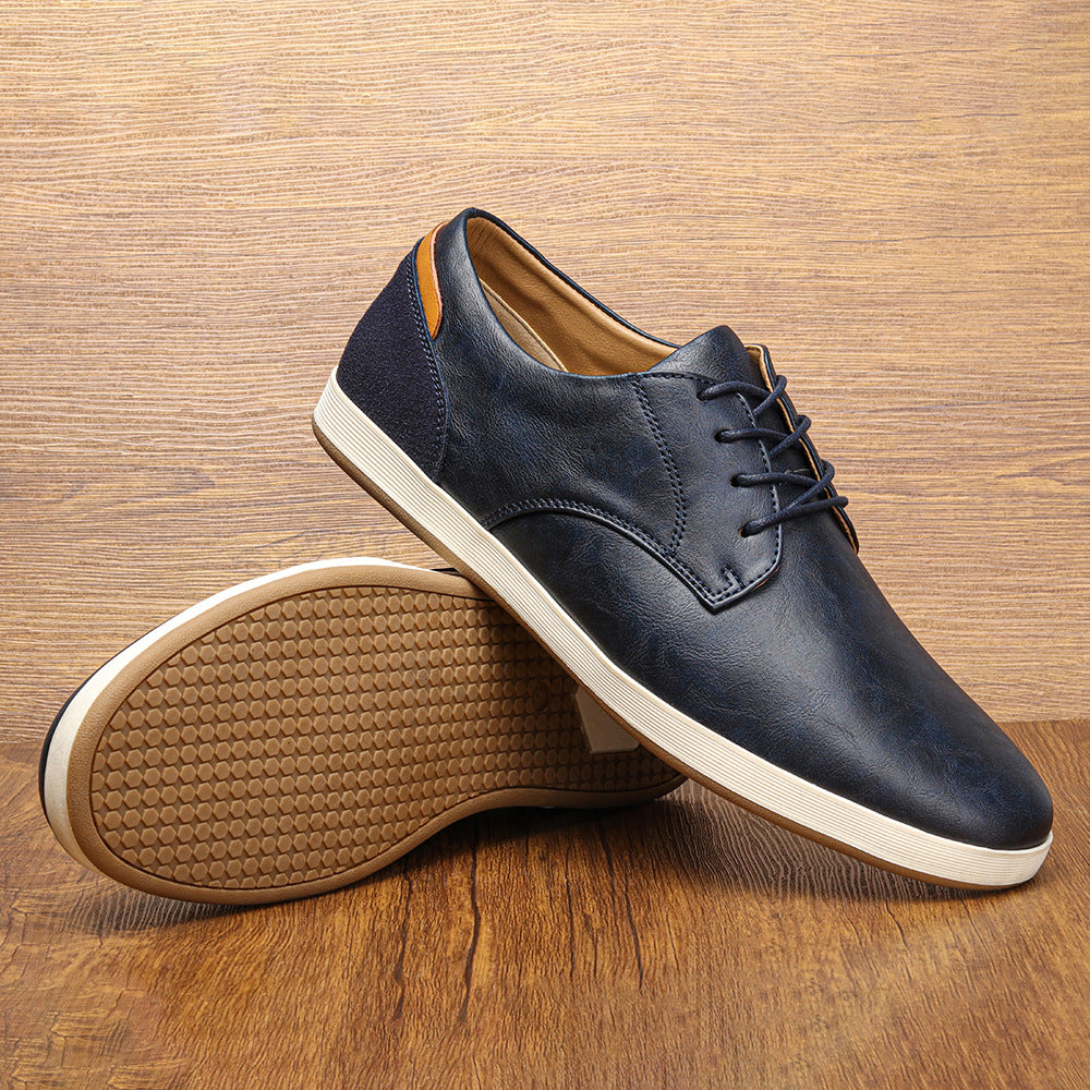 LIAM™ | LEATHER SNEAKERS