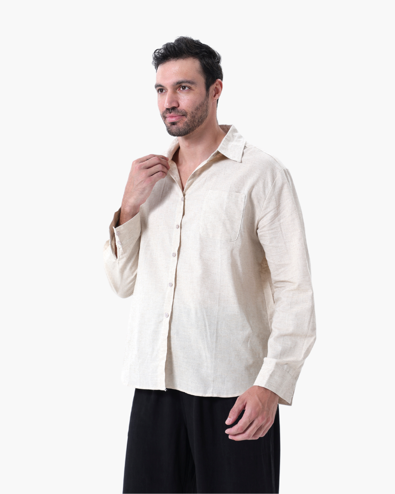 LIAM™ | LINEN COMBO (LONGSLEEVE)