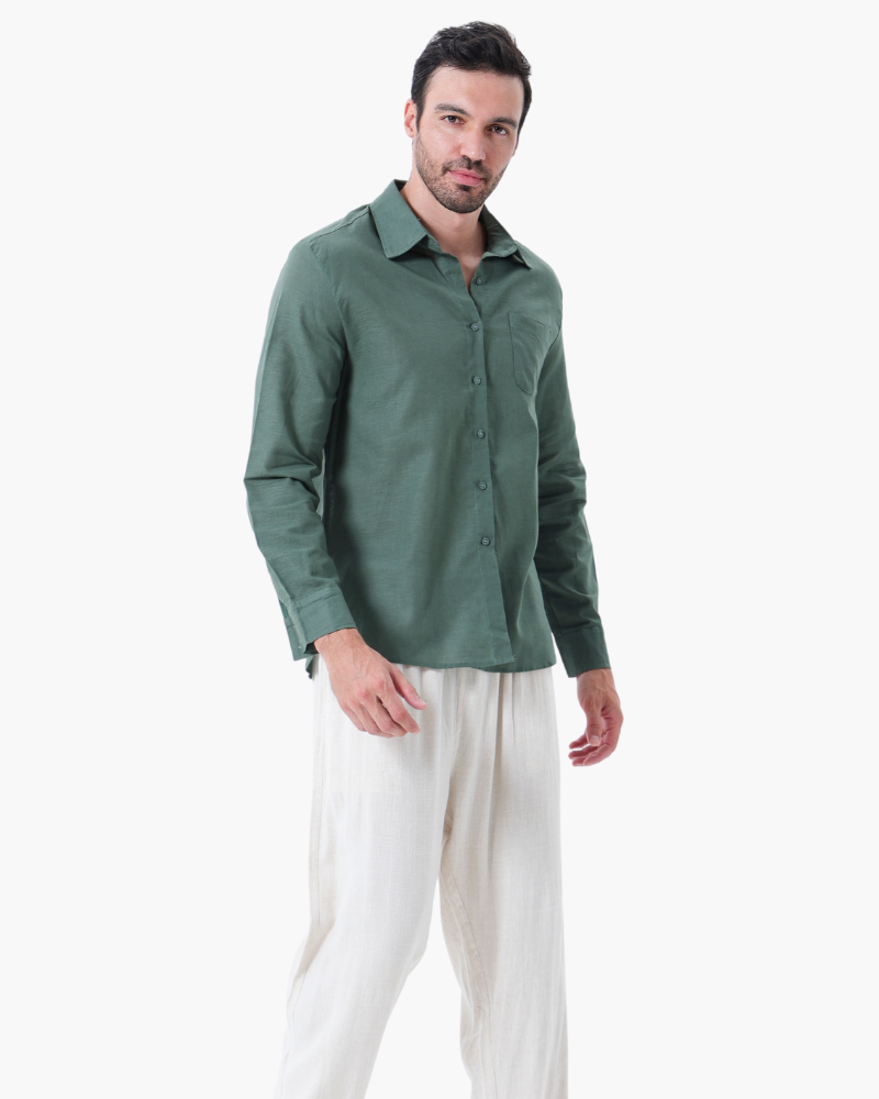 LIAM™ | LINEN COMBO (LONGSLEEVE)