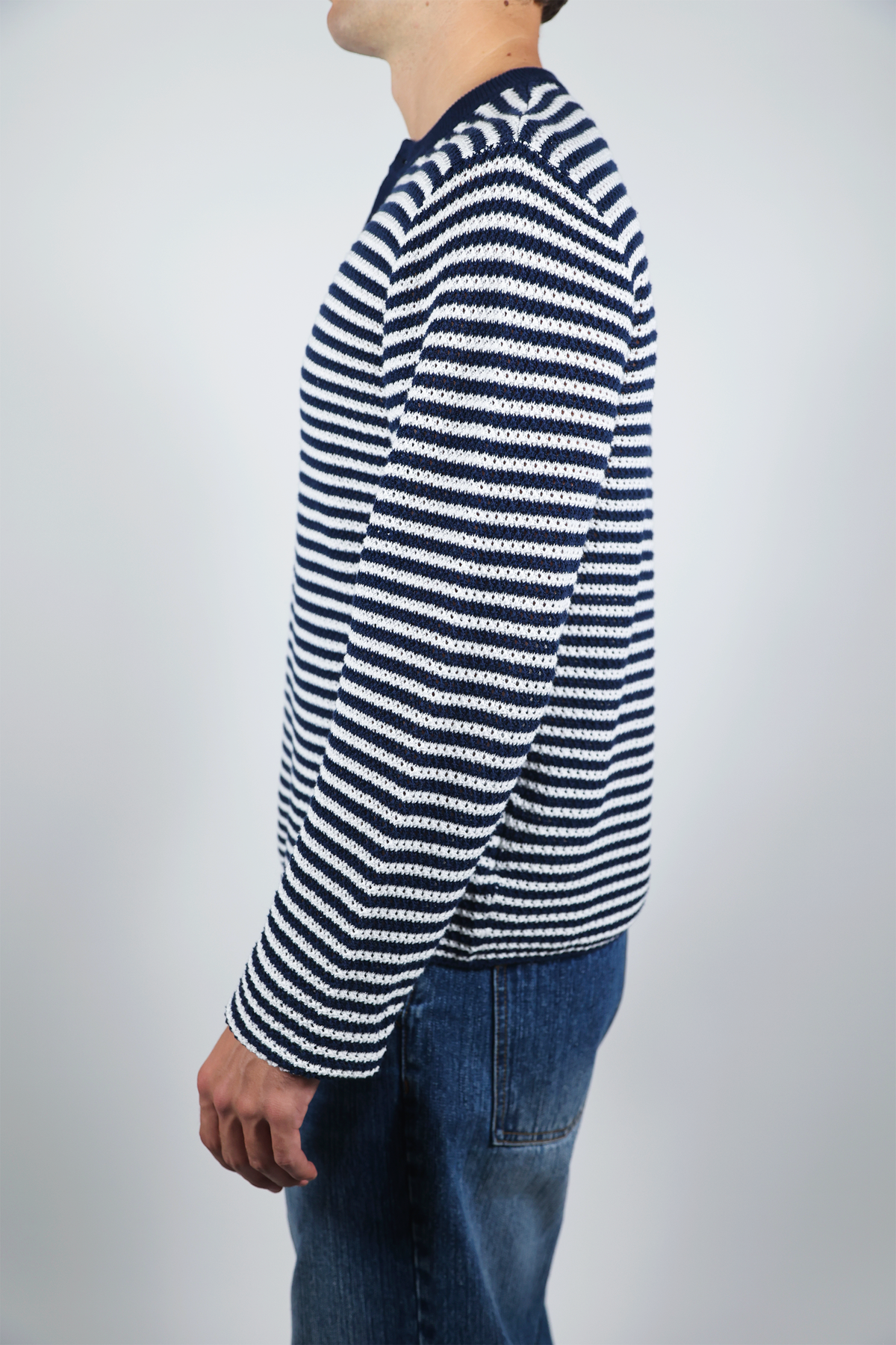 LIAM™ | Knitted Sailor Henley