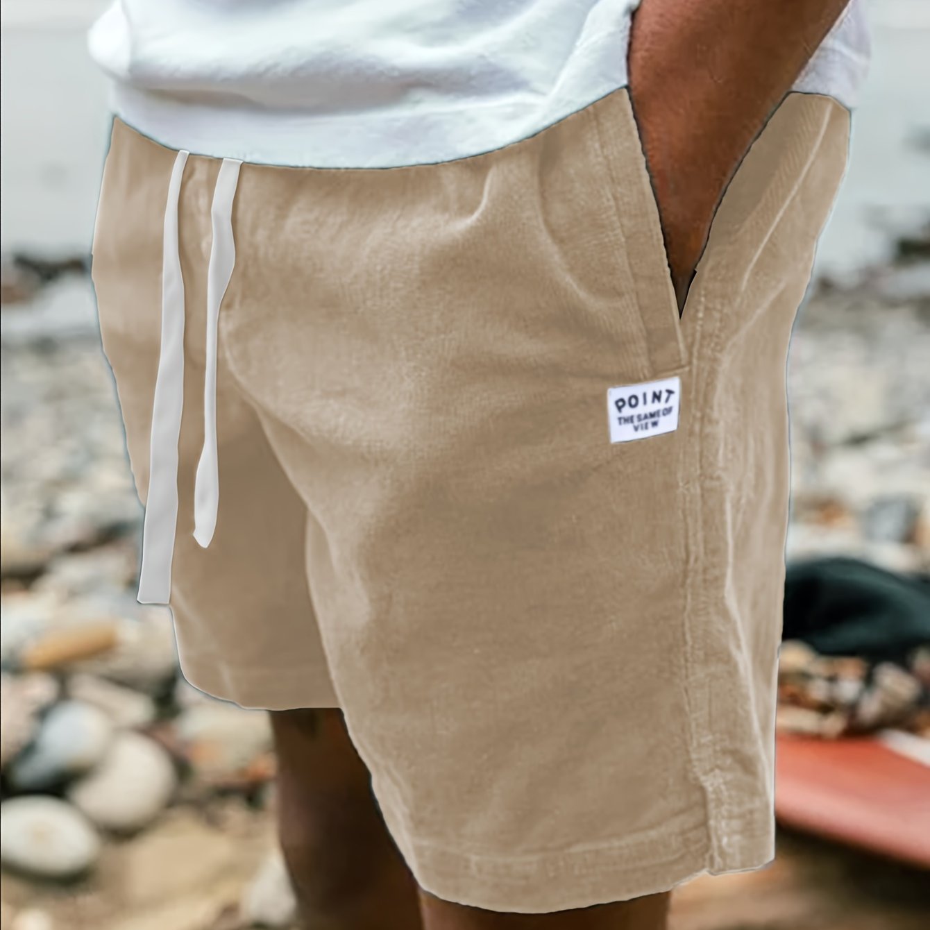 LIAM™ | Ribbed Drawstring Shorts