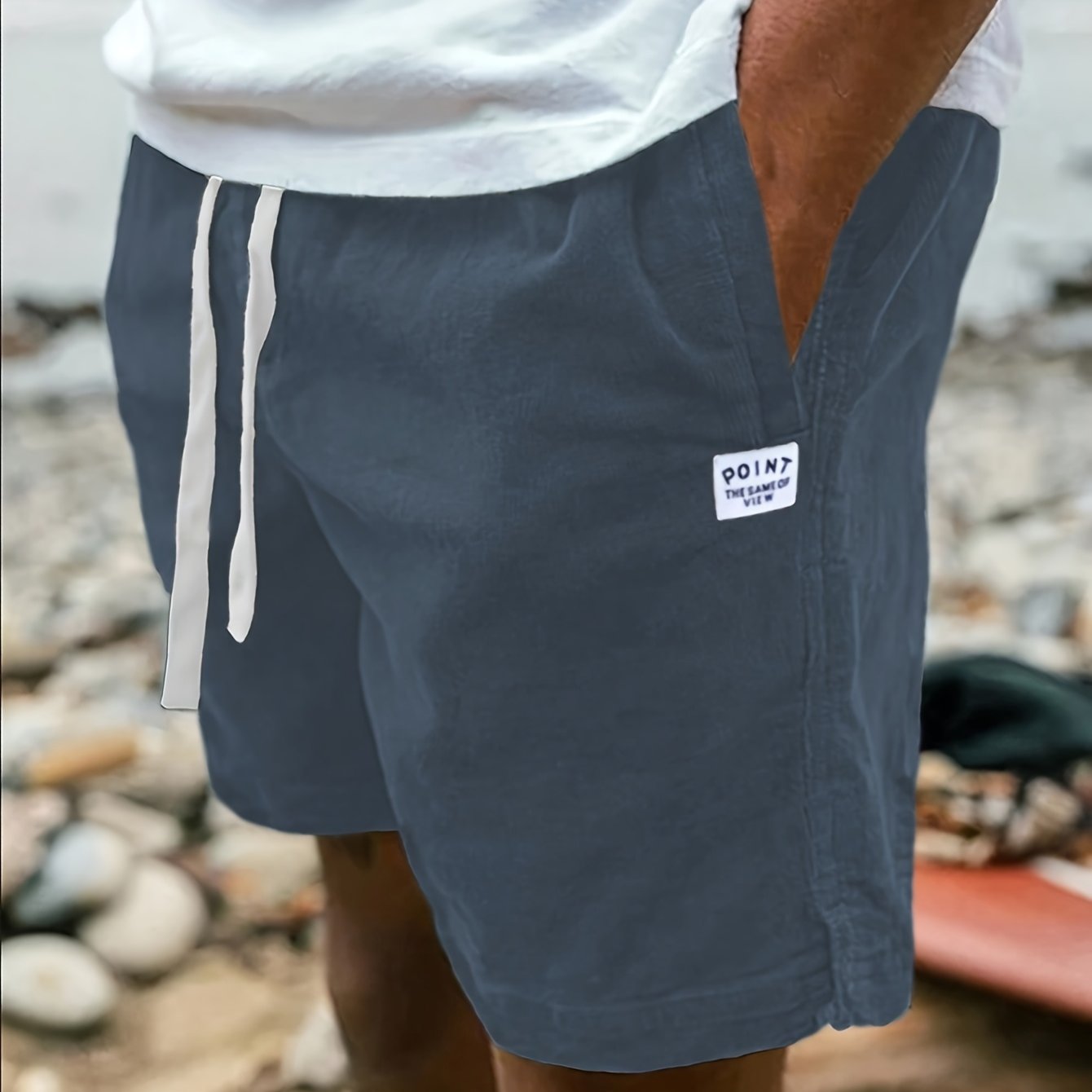 LIAM™ | Ribbed Drawstring Shorts