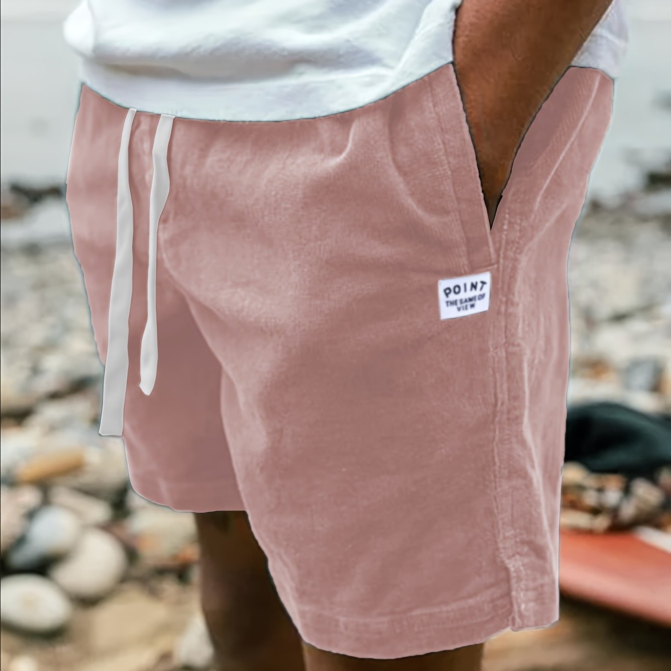 LIAM™ | Ribbed Drawstring Shorts