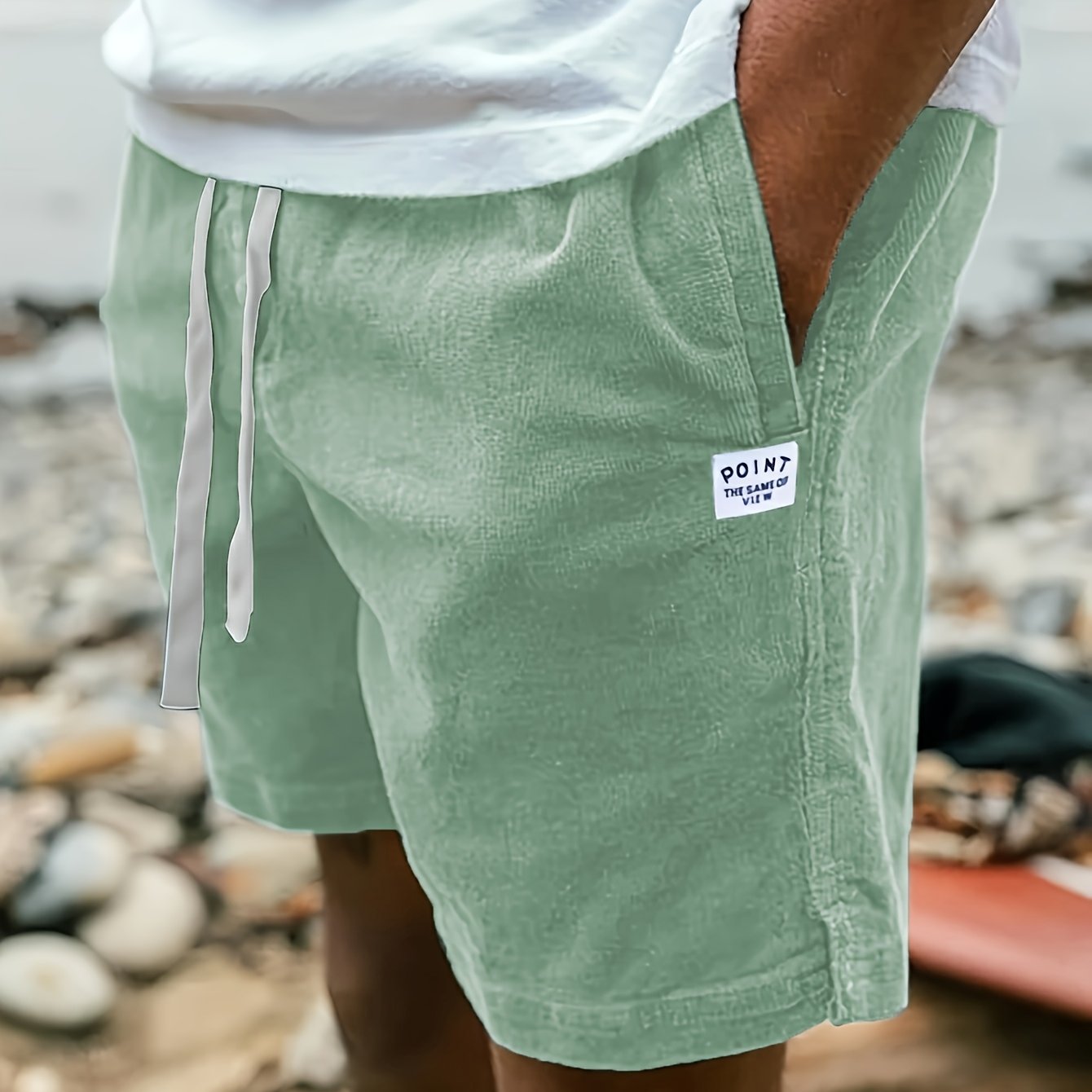 LIAM™ | Ribbed Drawstring Shorts