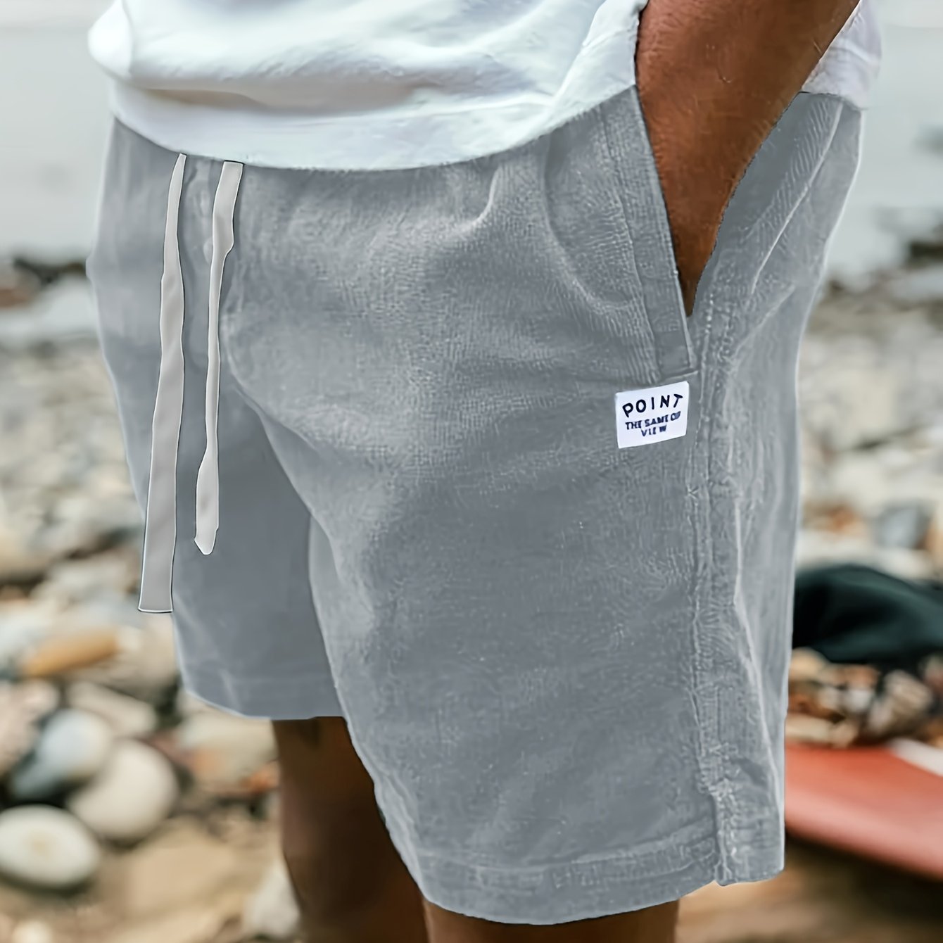 LIAM™ | Ribbed Drawstring Shorts