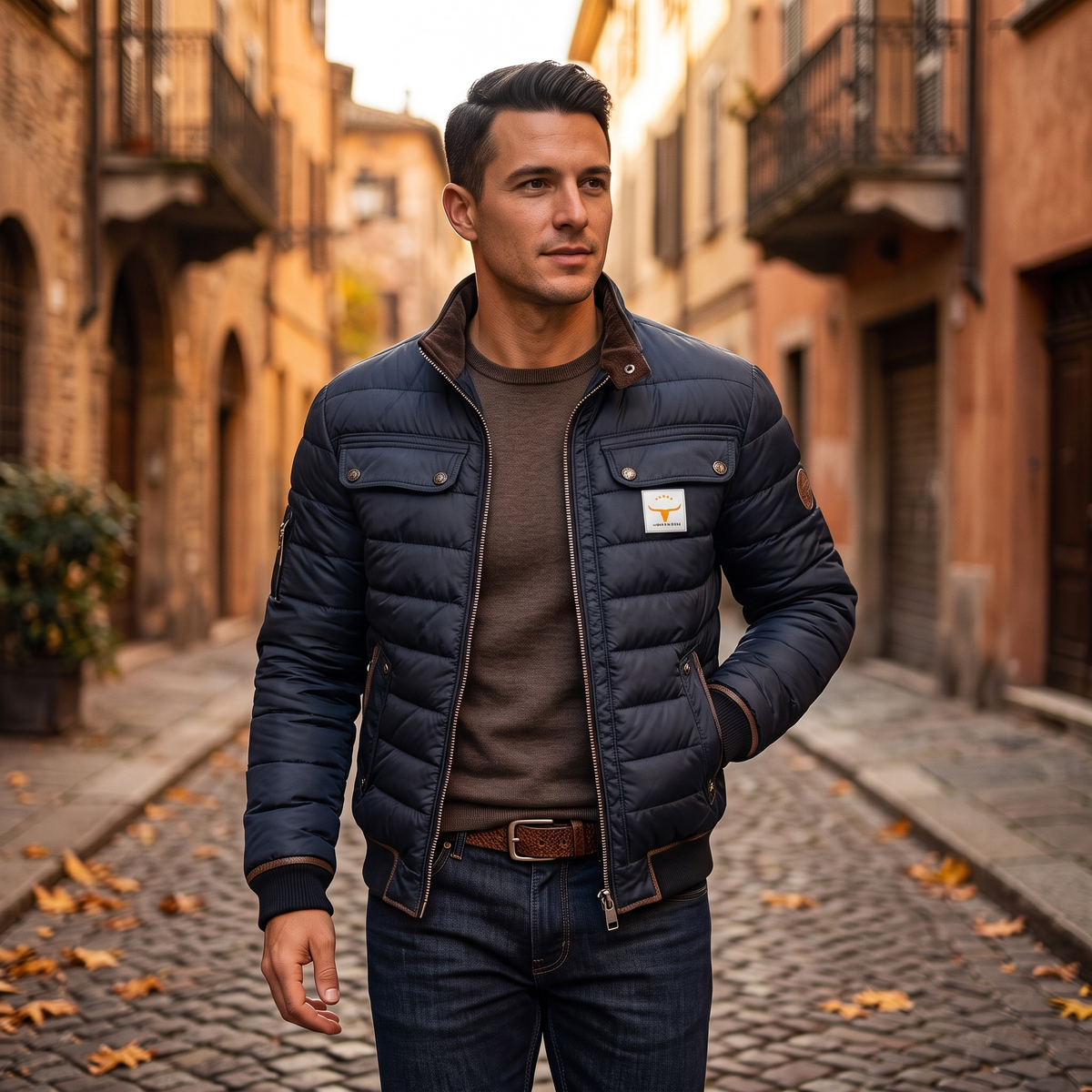 LIAM™ | Dario Vintage Jacket with a Bold Character