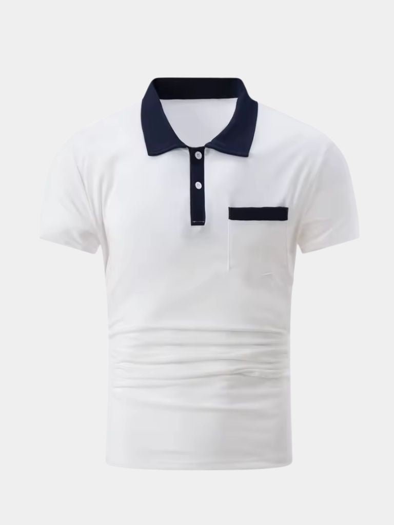 LIAM™ | Contrast Collar Polo