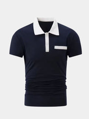 LIAM™ | Contrast Collar Polo