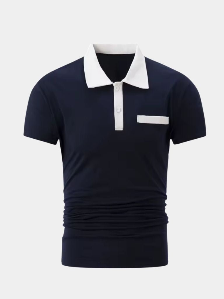LIAM™ | Contrast Collar Polo