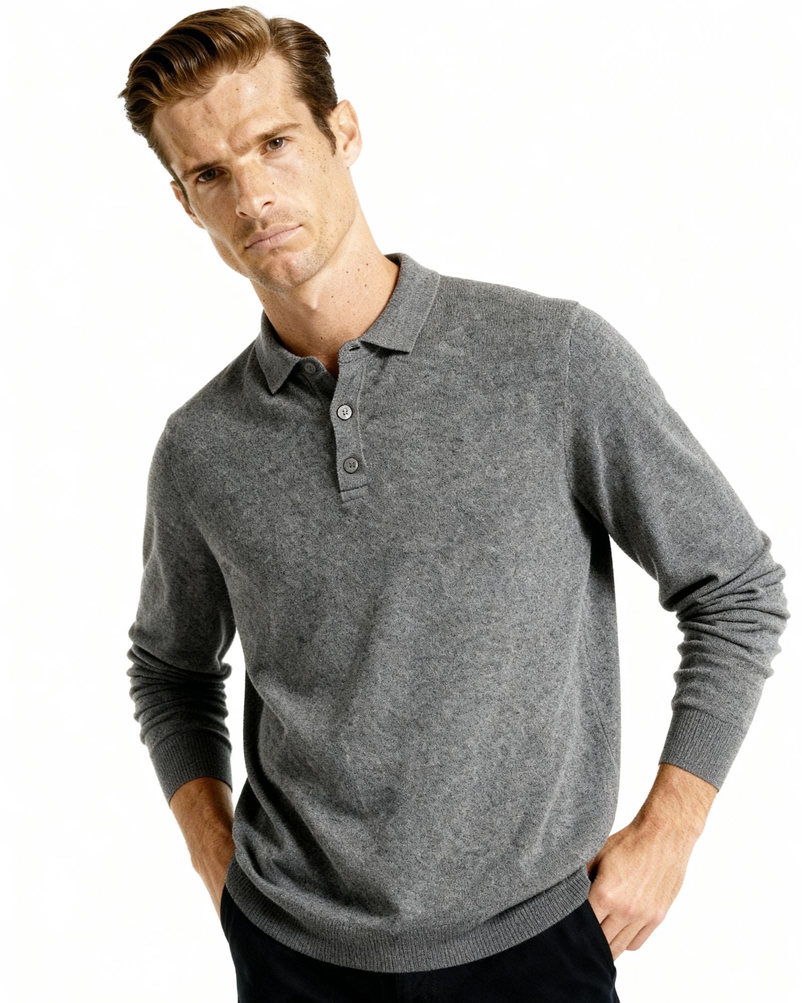 LIAM™ | CASHMERE POLO