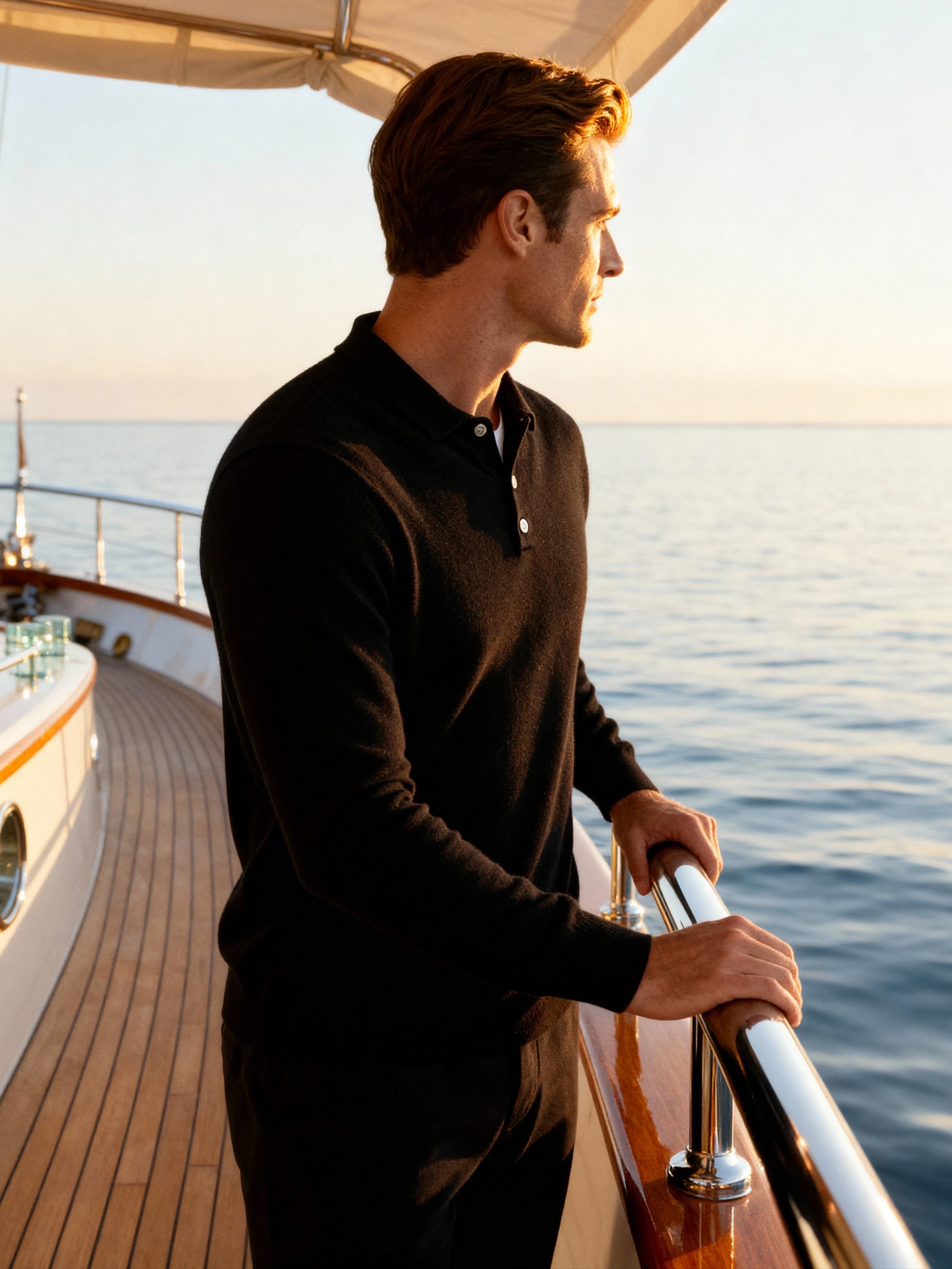 LIAM™ | CASHMERE POLO
