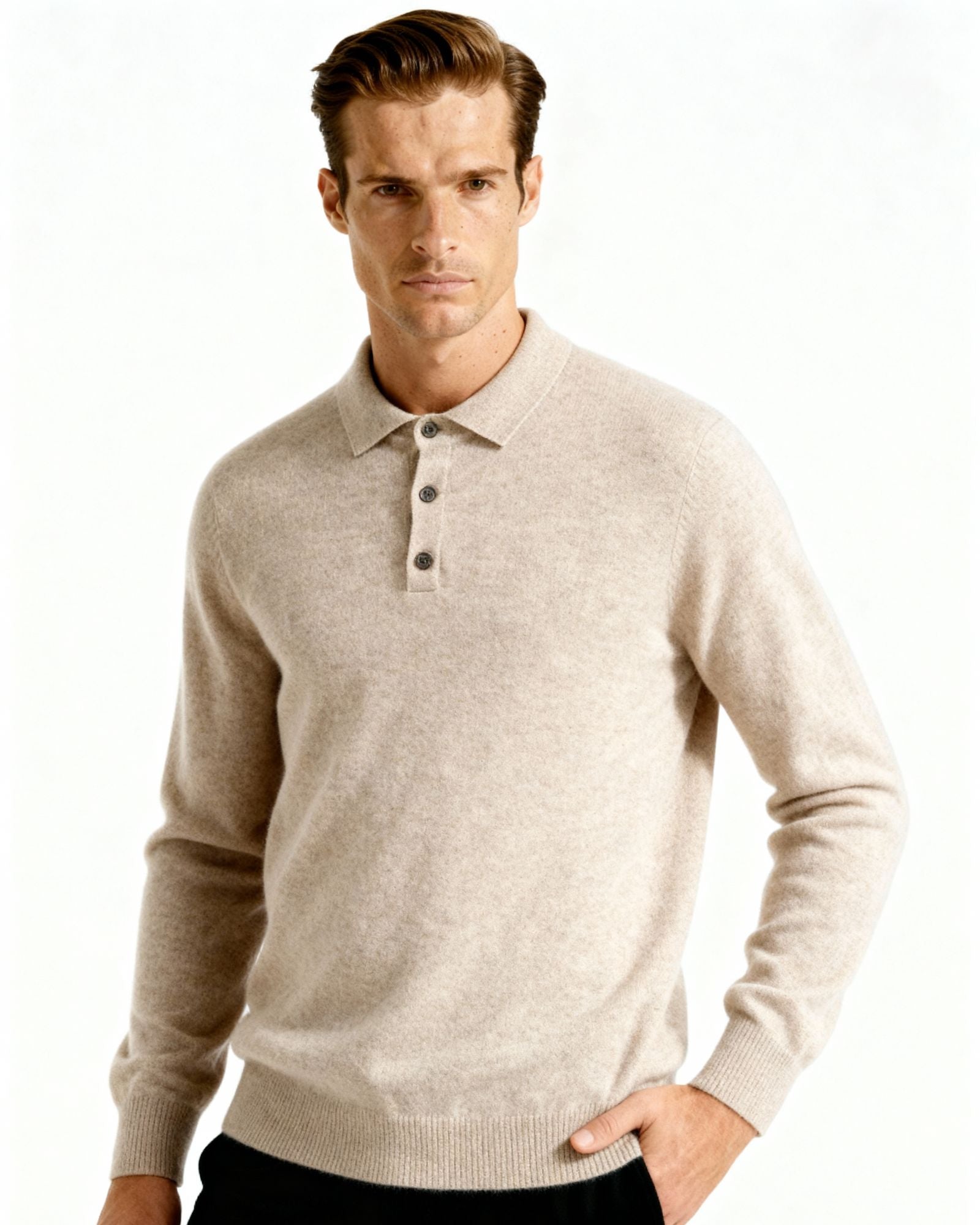 LIAM™ | CASHMERE POLO