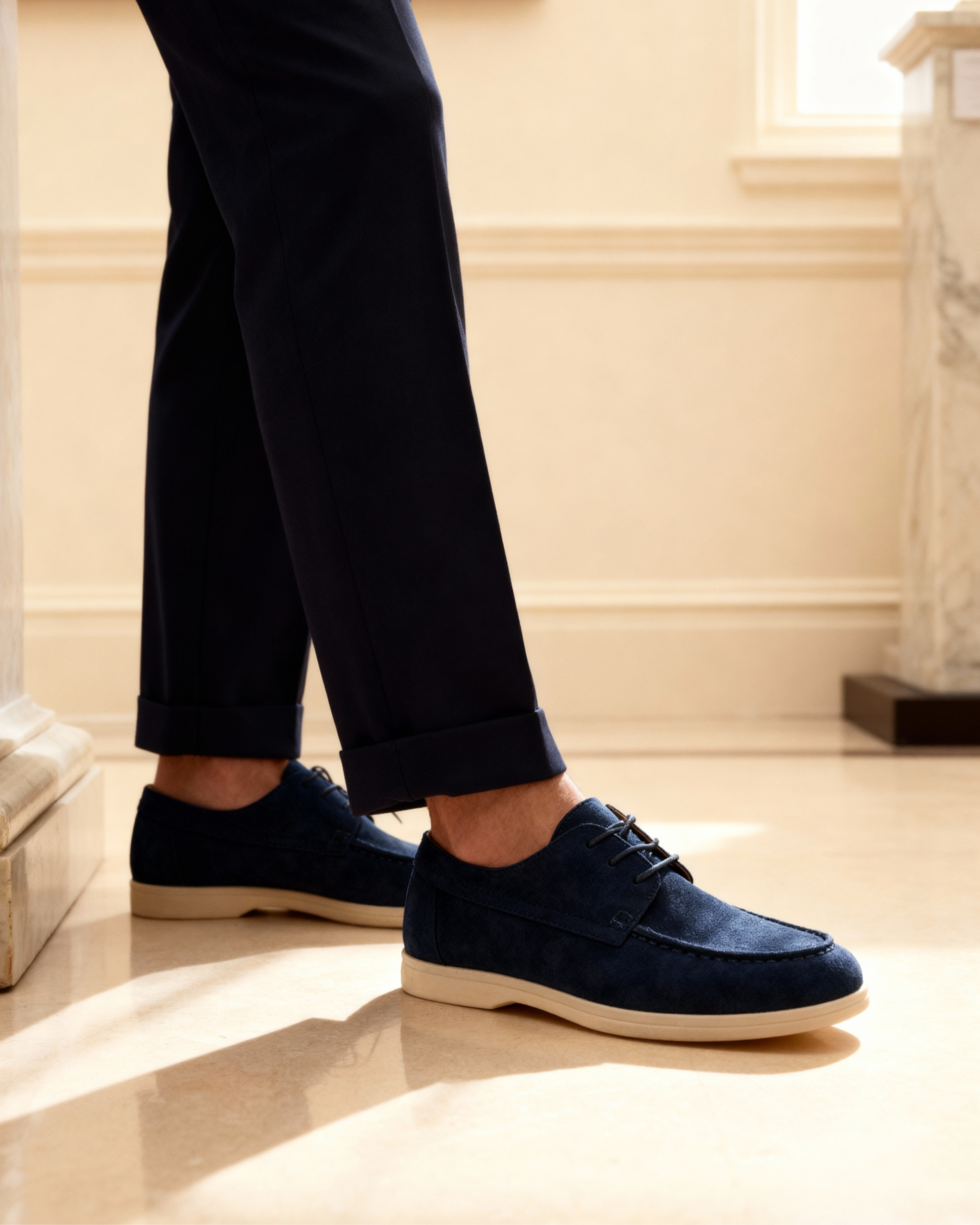 LIAM™ | PREMIUM SUEDE LACE SHOES