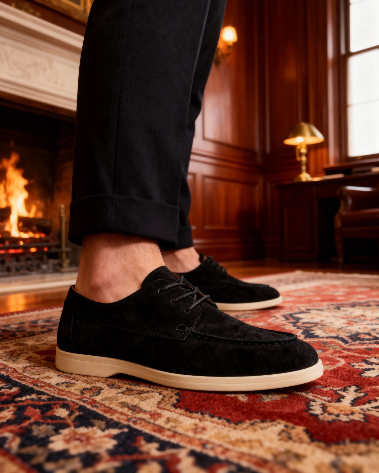LIAM™ | PREMIUM SUEDE LACE SHOES